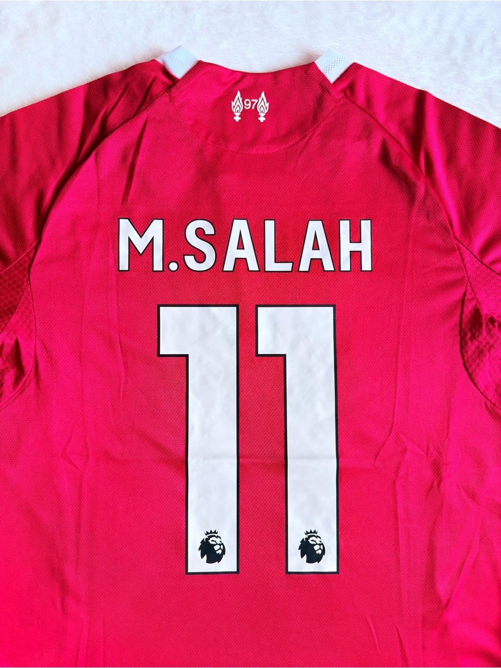 Liverpool F.C. Home Jersey 25/26. Player Version. M. Salah #11 - Picture 3 of 7